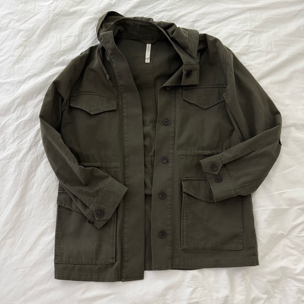 Group by Babaton Dark Green Military Jacket